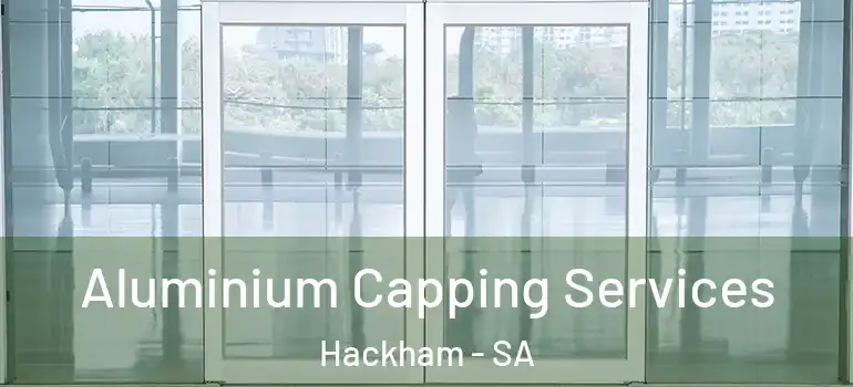 Aluminium Capping Services Hackham - SA