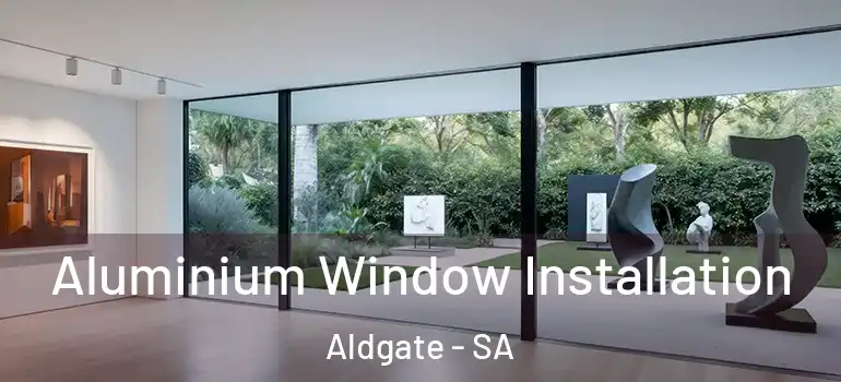 Aluminium Window Installation Aldgate - SA