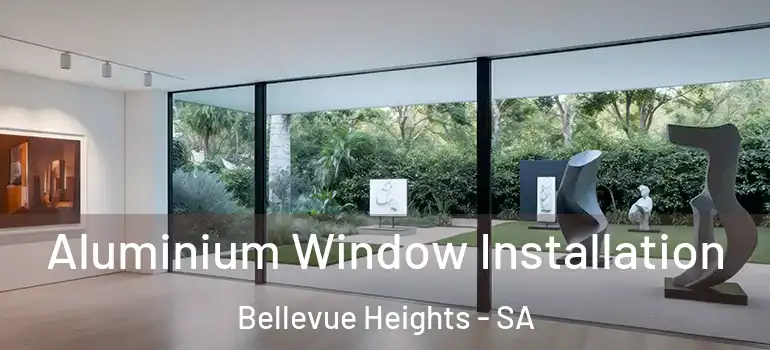 Aluminium Window Installation Bellevue Heights - SA