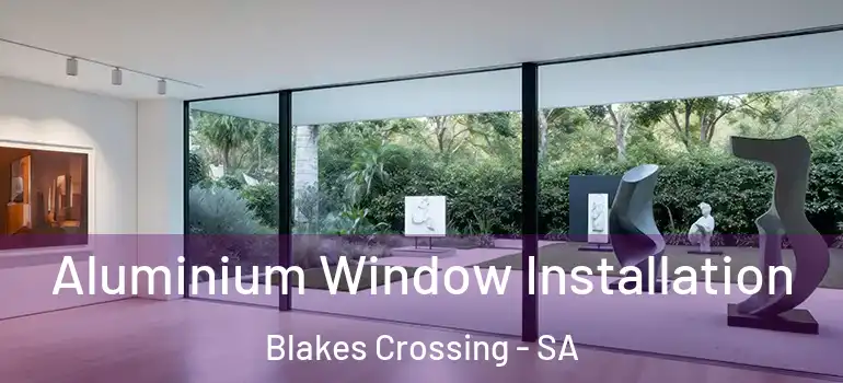 Aluminium Window Installation Blakes Crossing - SA