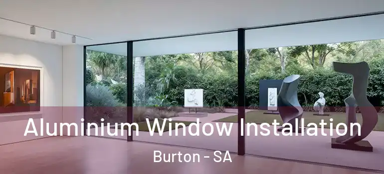 Aluminium Window Installation Burton - SA