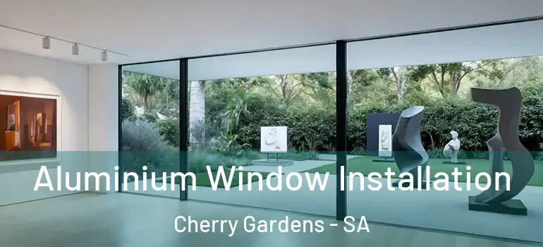 Aluminium Window Installation Cherry Gardens - SA