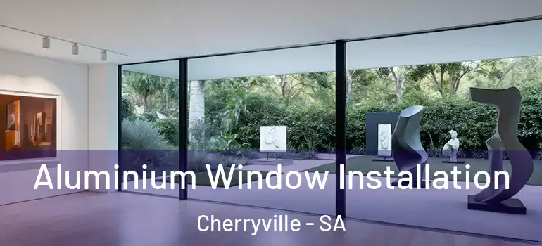 Aluminium Window Installation Cherryville - SA