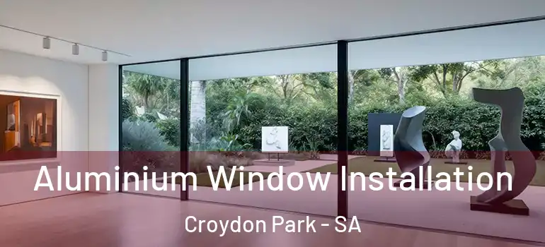 Aluminium Window Installation Croydon Park - SA