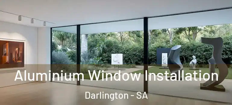 Aluminium Window Installation Darlington - SA
