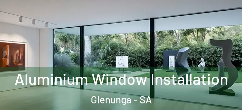 Aluminium Window Installation Glenunga - SA