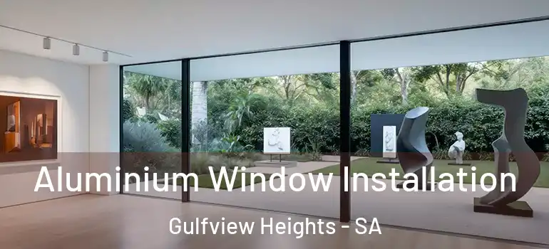 Aluminium Window Installation Gulfview Heights - SA