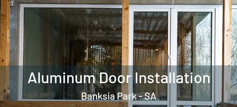Aluminum Door Installation Banksia Park - SA