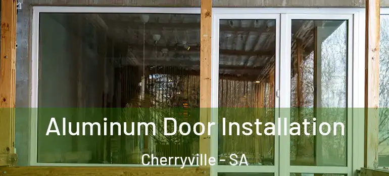 Aluminum Door Installation Cherryville - SA