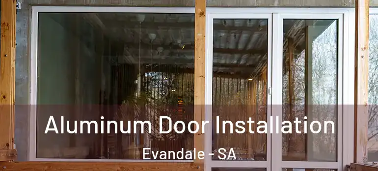 Aluminum Door Installation Evandale - SA
