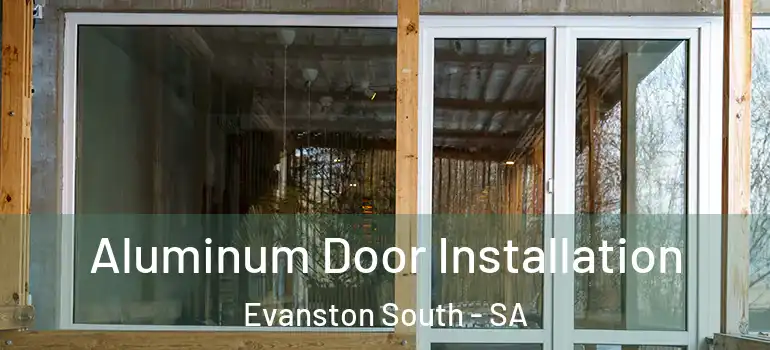 Aluminum Door Installation Evanston South - SA