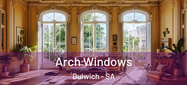 Arch Windows Dulwich - SA