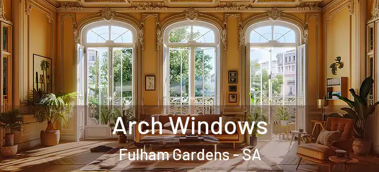 Arch Windows Fulham Gardens - SA