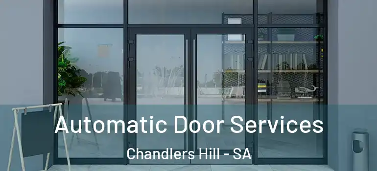 Automatic Door Services Chandlers Hill - SA