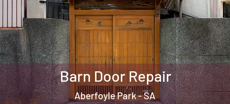 Barn Door Repair Aberfoyle Park - SA