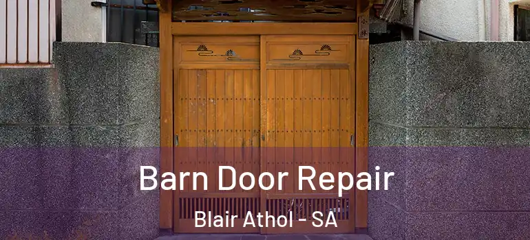 Barn Door Repair Blair Athol - SA
