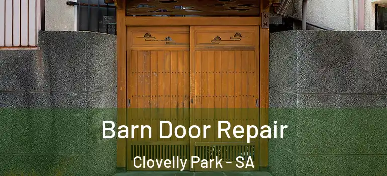 Barn Door Repair Clovelly Park - SA