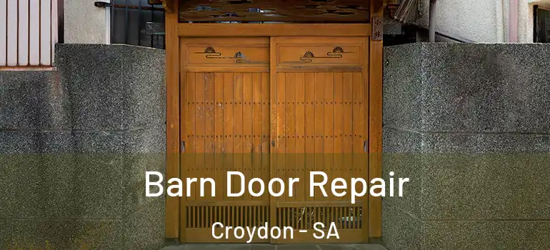 Barn Door Repair Croydon - SA