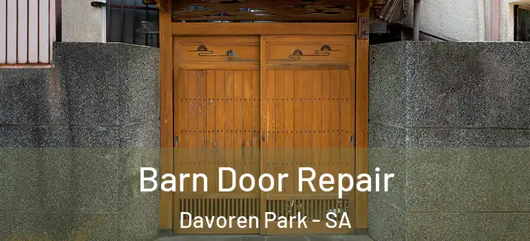 Barn Door Repair Davoren Park - SA