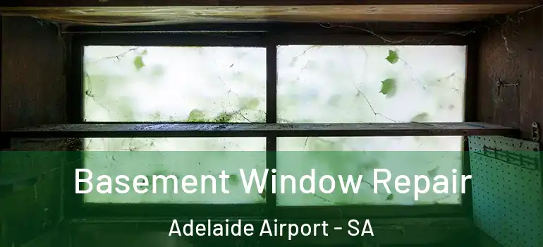 Basement Window Repair Adelaide Airport - SA