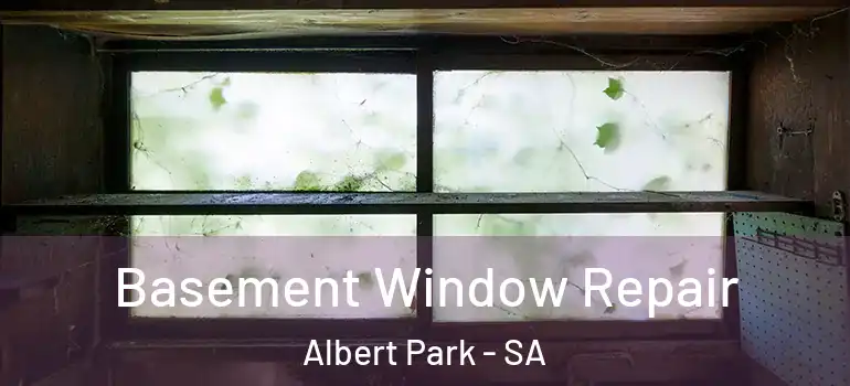 Basement Window Repair Albert Park - SA