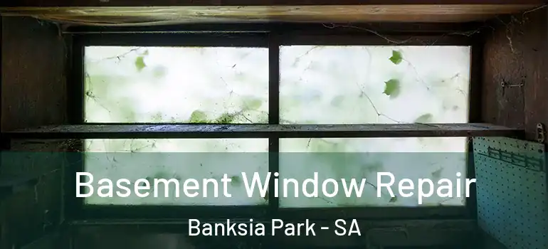 Basement Window Repair Banksia Park - SA