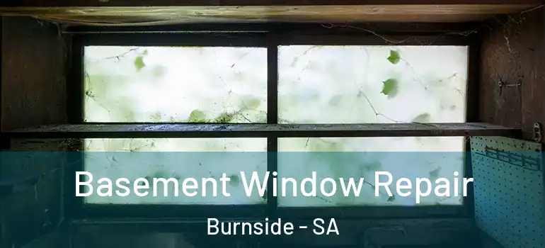 Basement Window Repair Burnside - SA