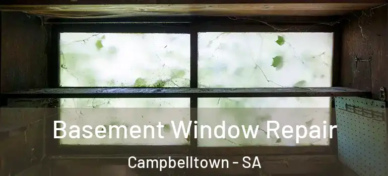Basement Window Repair Campbelltown - SA