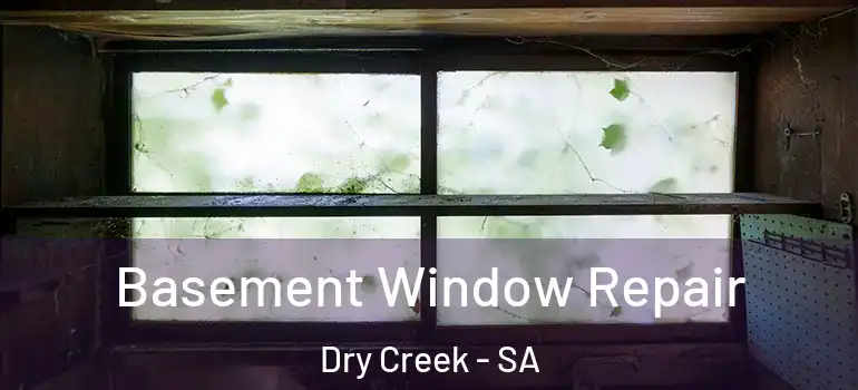 Basement Window Repair Dry Creek - SA
