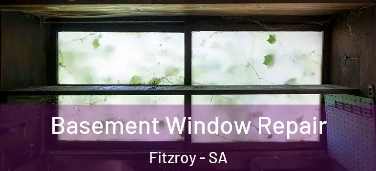 Basement Window Repair Fitzroy - SA