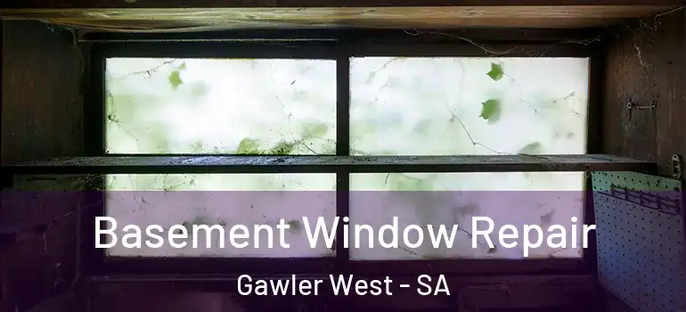 Basement Window Repair Gawler West - SA