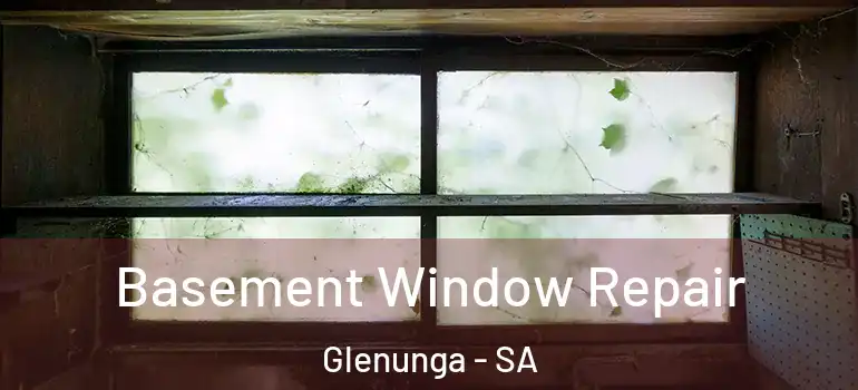 Basement Window Repair Glenunga - SA
