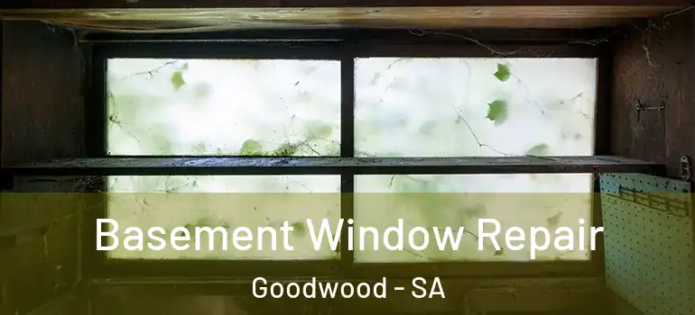 Basement Window Repair Goodwood - SA