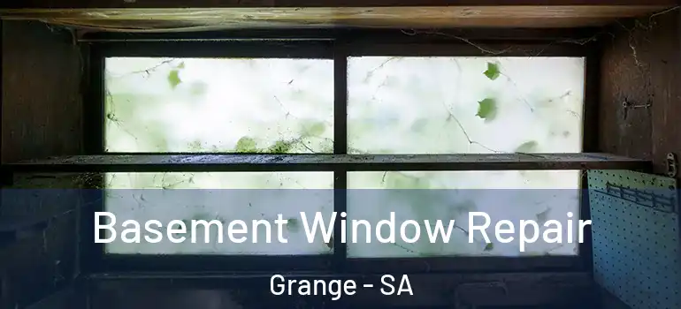 Basement Window Repair Grange - SA