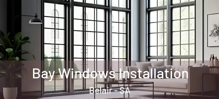Bay Windows Installation Belair - SA