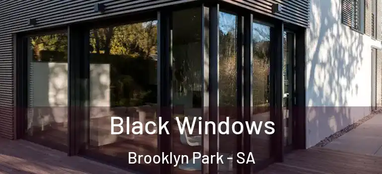 Black Windows Brooklyn Park - SA