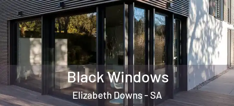 Black Windows Elizabeth Downs - SA