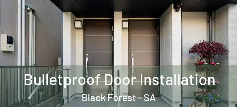 Bulletproof Door Installation Black Forest - SA