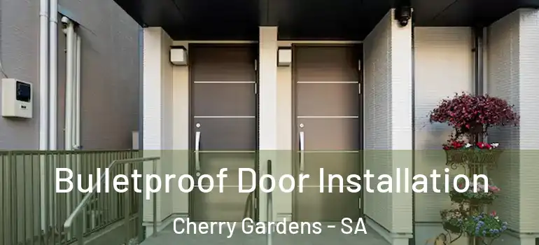 Bulletproof Door Installation Cherry Gardens - SA
