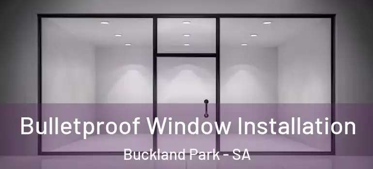 Bulletproof Window Installation Buckland Park - SA