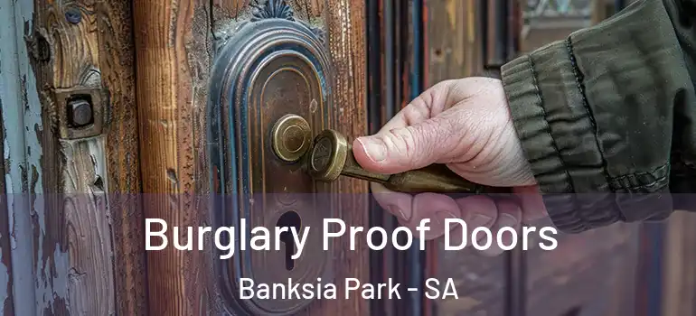 Burglary Proof Doors Banksia Park - SA