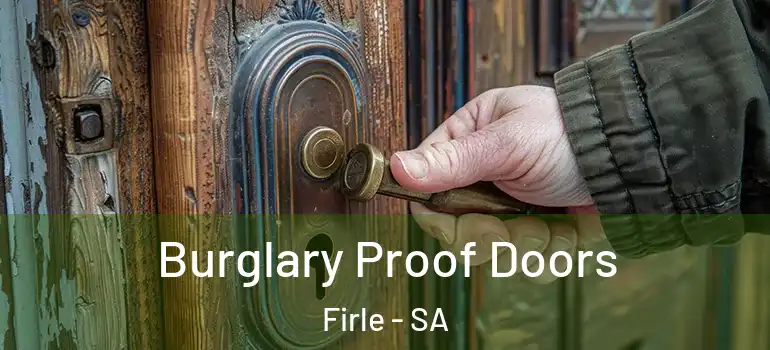 Burglary Proof Doors Firle - SA