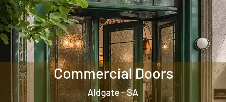 Commercial Doors Aldgate - SA