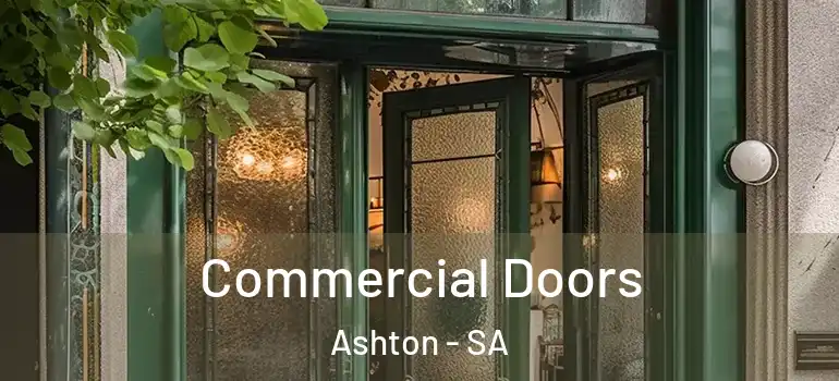 Commercial Doors Ashton - SA