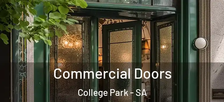 Commercial Doors College Park - SA