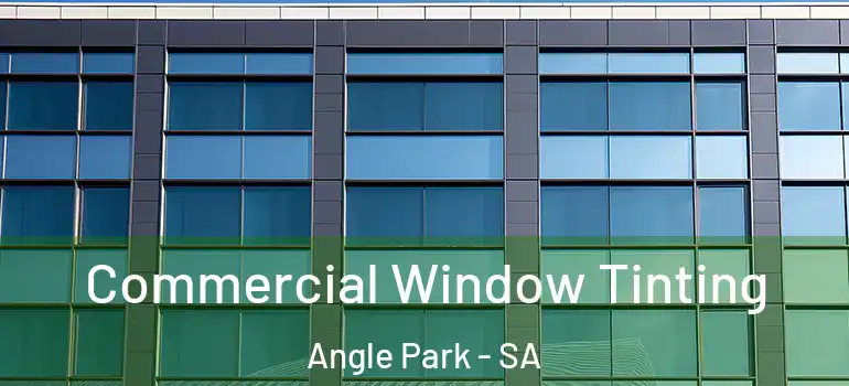 Commercial Window Tinting Angle Park - SA
