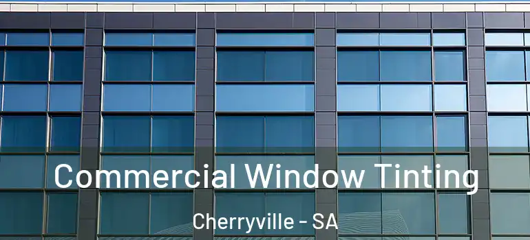 Commercial Window Tinting Cherryville - SA