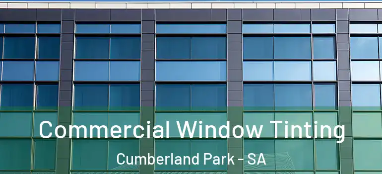 Commercial Window Tinting Cumberland Park - SA
