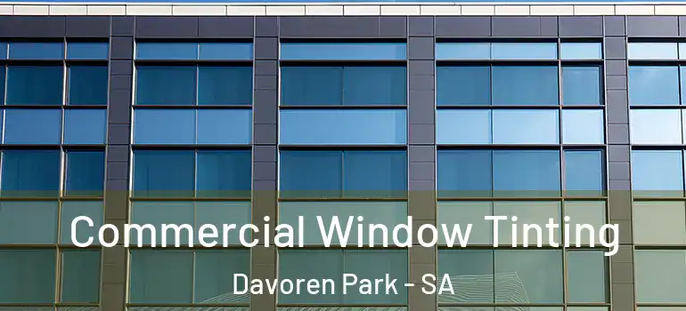 Commercial Window Tinting Davoren Park - SA