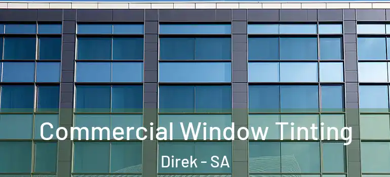 Commercial Window Tinting Direk - SA